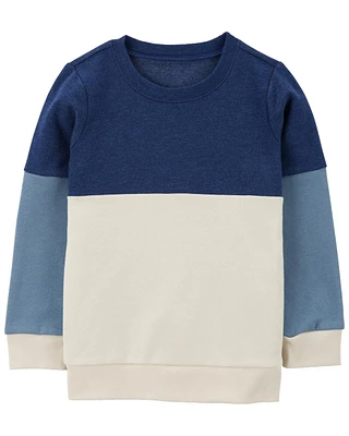 Toddler Colourblock Fleece Sweatshirt