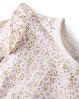 Toddler 2-Pack Organic Cotton Tees Botanic Muse Print