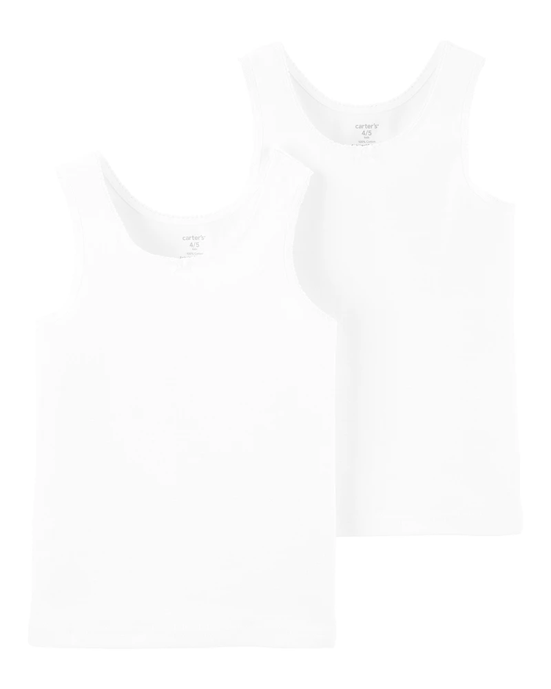 2-Pack Cotton Tanks