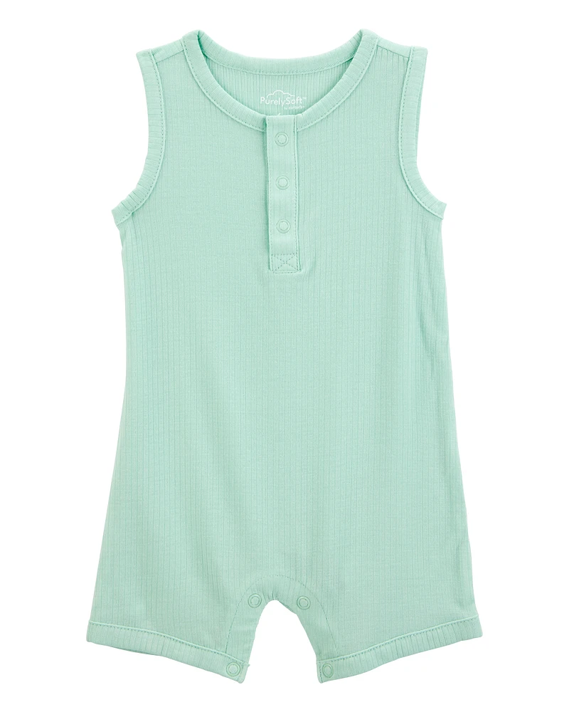 Baby PurelySoft Ribbed Romper