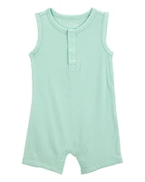 Baby PurelySoft Ribbed Romper