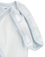 Baby Preemie Striped Cotton Sleeper