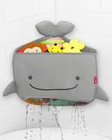 Moby Corner Bath Toy Organizer - Grey