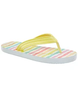 Striped Flip Flops