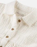 Baby Organic Cotton Gauze Dress
