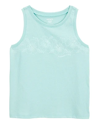 Kid Flower Vintage Muscle Tee