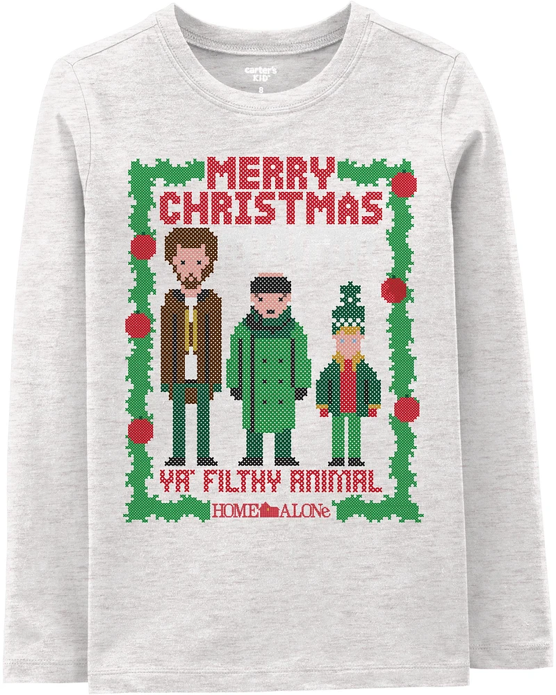 Kid Home Alone Christmas Tee