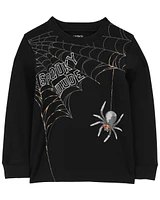 Toddler Spider Halloween Graphic Tee