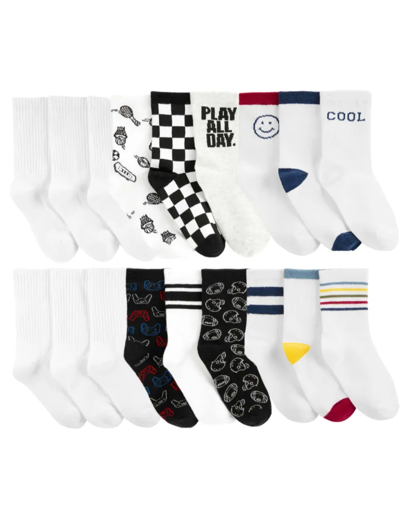 Kid 18-Pack Socks