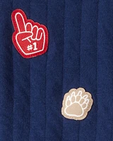 Baby 3-Piece Game Day Little Vest Set