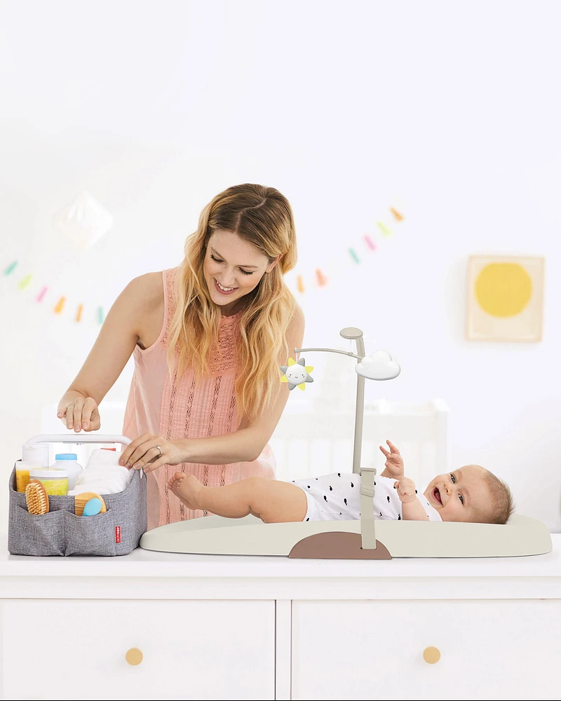 Nursery Style Wipe-Clean Changing Pad - Oat