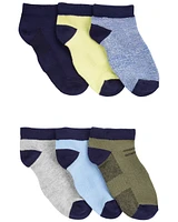 Kid 6-Pack Athletic Socks