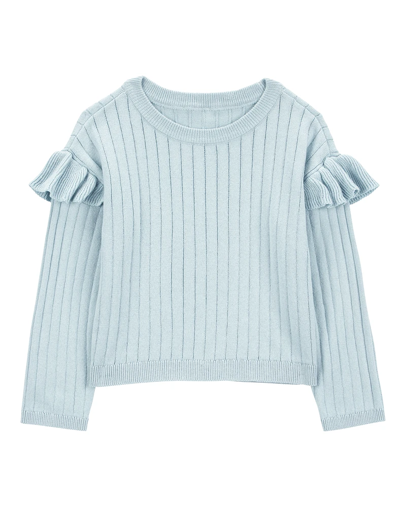 Baby Ribbed Long-Sleeve Sweater