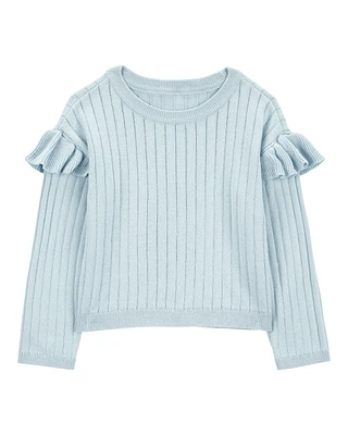 Baby Ribbed Long-Sleeve Sweater