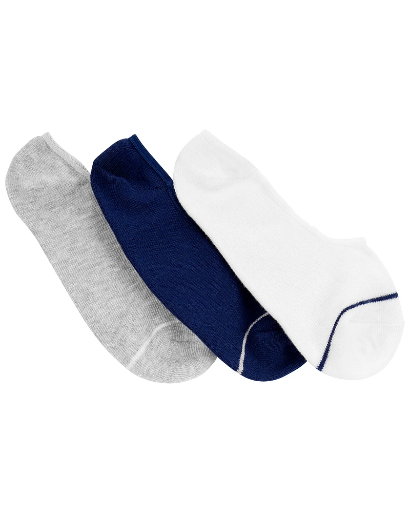 3-Pack No-Show Socks