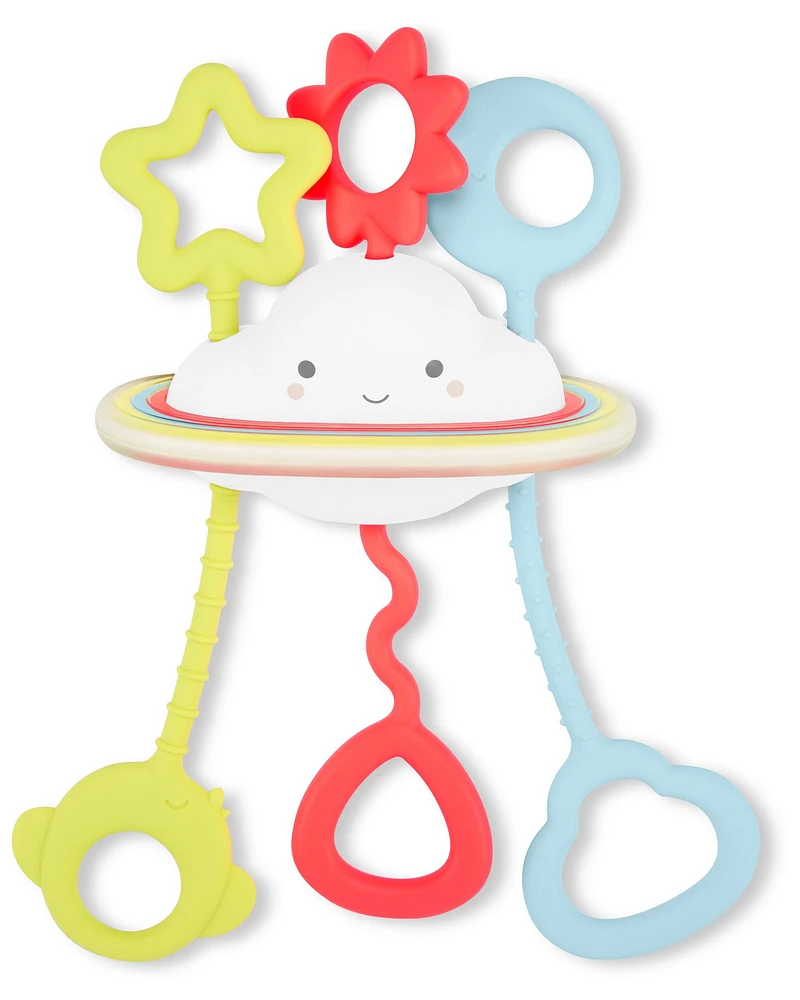 Baby Silver Lining Cloud Pull & Play Baby Sensory Toy