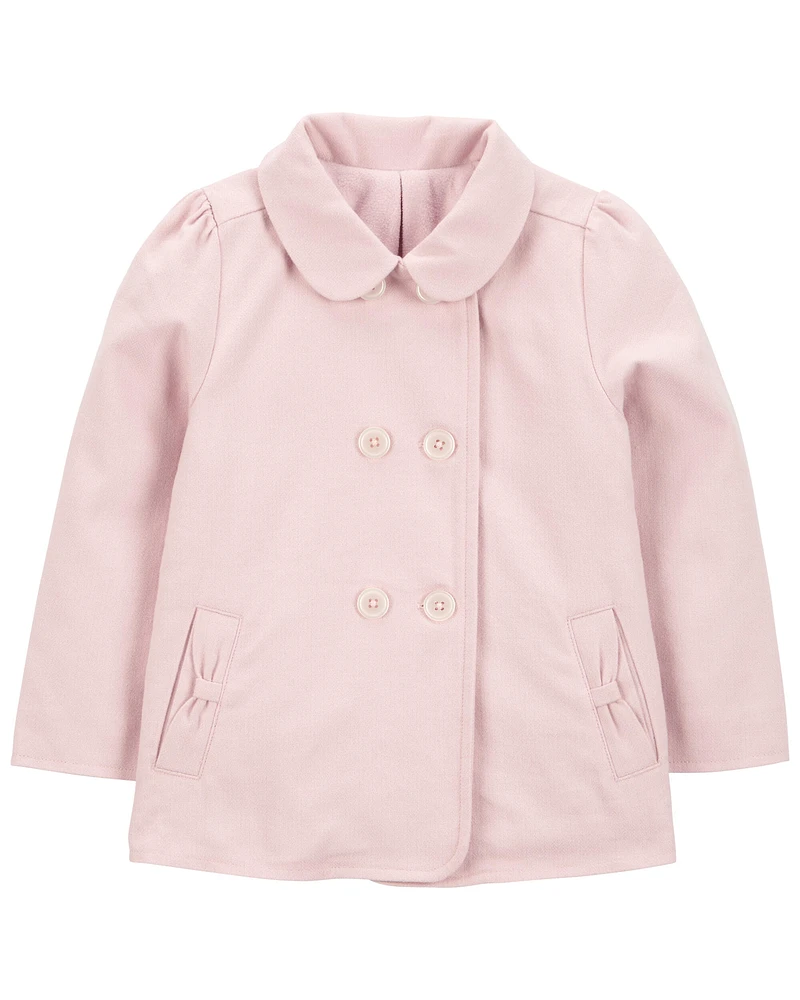 Baby Cotton Woven Jacket - Pink