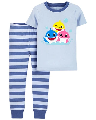 Toddler 2-Piece Baby Shark TM 100% Snug Fit Cotton Pyjamas