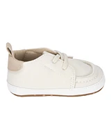 Casual Boat Shoes - White
