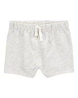 Baby Pull-On Slub Jersey Shorts
