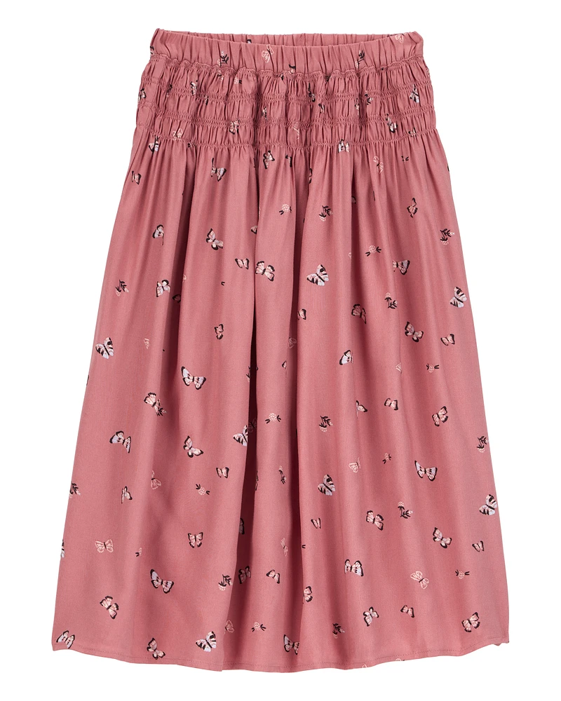 Kid Butterfly Maxi Skirt