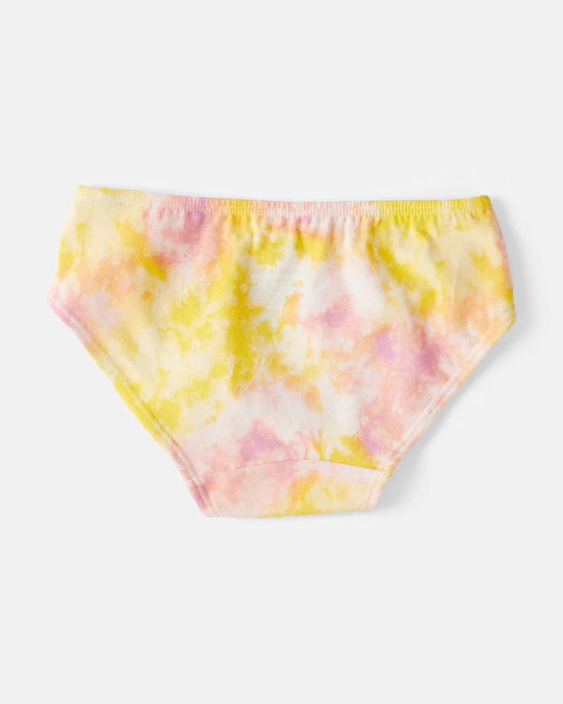 Toddler 7-Pack Tie-Dye Hipster Stretch Cotton Undies