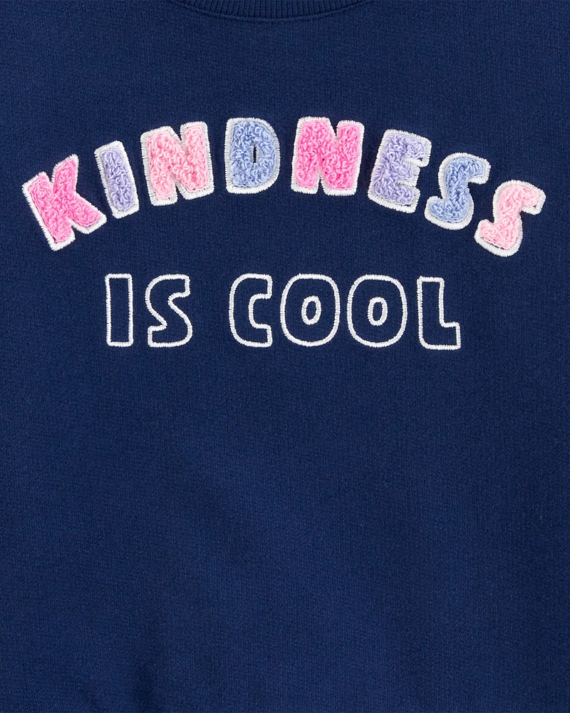 Toddler Kindness Is Cool Sweatshirt