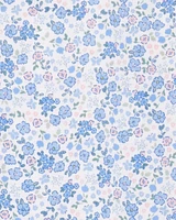Girls 2-Pack Floral Nightgowns - Blue