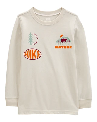 Kid Nature Hike Long-Sleeve Graphic Tee