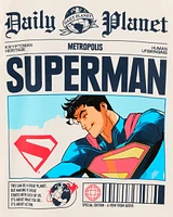 Kid Super-Man Newspaper Tee