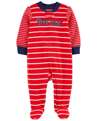 Brother 2-Way Zip Cotton Sleep & Play Pyjamas