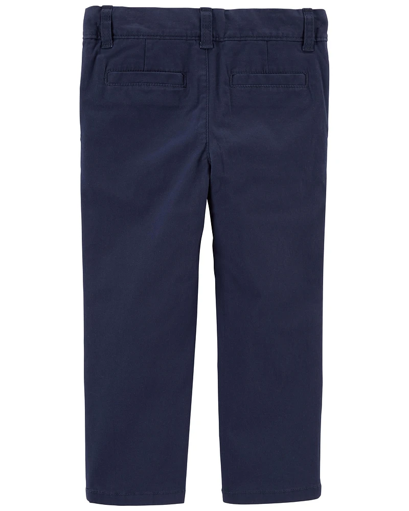 Toddler Flat-Front Pants