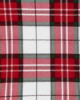 2-Piece Plaid 100% Snug Fit Cotton PJs