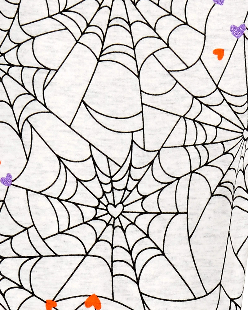 Kid Spiderweb Halloween Leggings