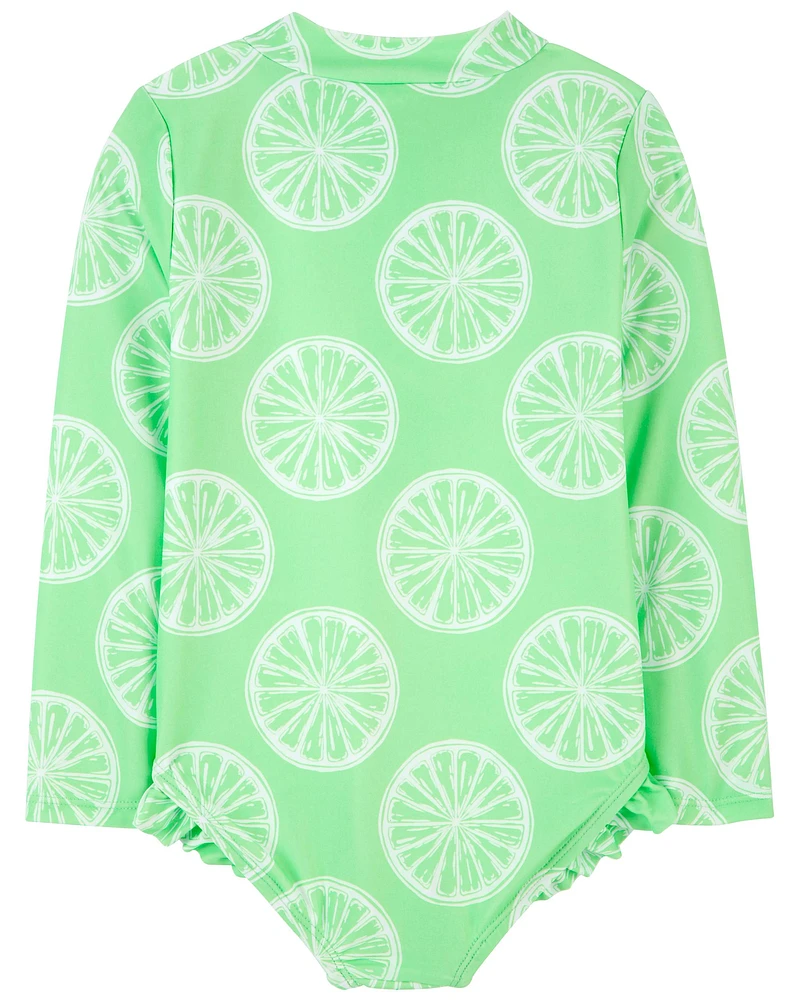 Toddler Fruit 1-Piece Rashguard