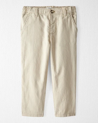 Toddler Linen Pants Made with Organic Cotton