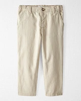 Toddler Linen Pants Made with Organic Cotton