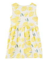 Toddler Lemon Tank Dress