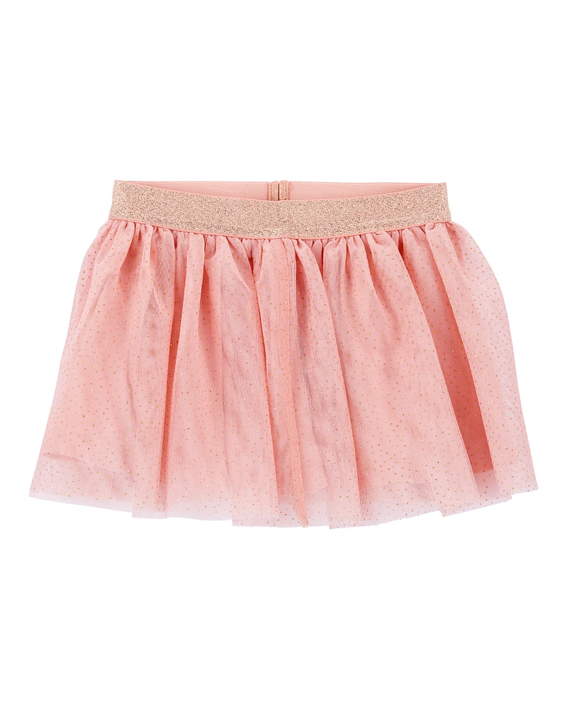 Toddler 2-Piece Disney Princesses Tee & Tutu Skirt Set - White/Pink
