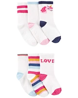 Toddler -Pack Crew Socks