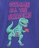 Dinosaur Snacks Graphic Tee