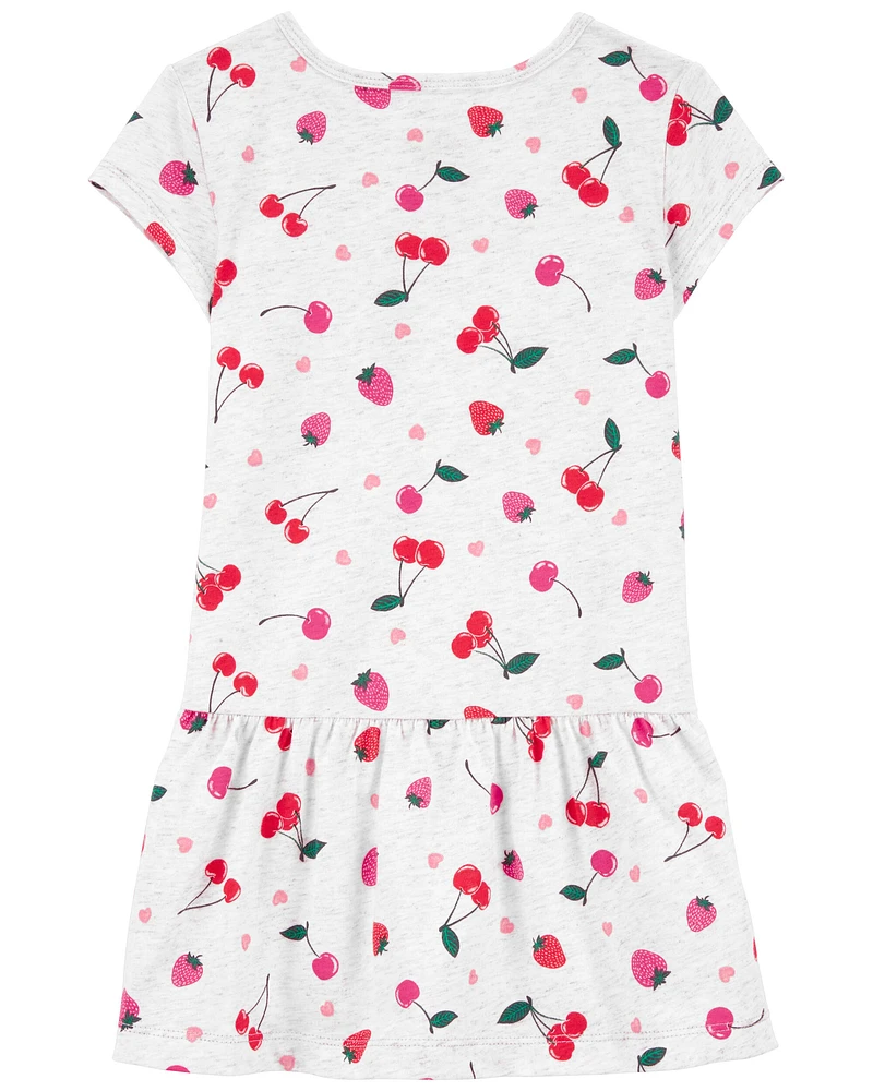 Cherry Cotton Dress