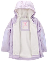 Toddler Lilac Fleece-Lined Lightweight Jacket