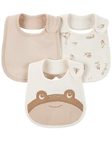 3-Pack Bibs Set