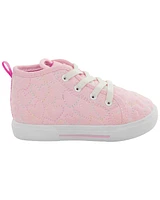 Toddler Heart Print Sneakers