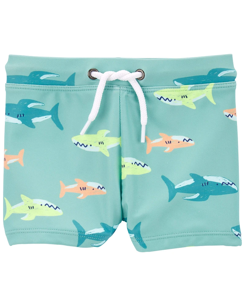 Baby 2-Piece Shark Rashguard Swim Set