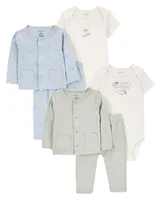 Baby 6-Pack Cardigan Set