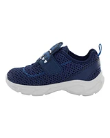 Toddler Dinosaur Light-Up Athletic Sneakers - Navy