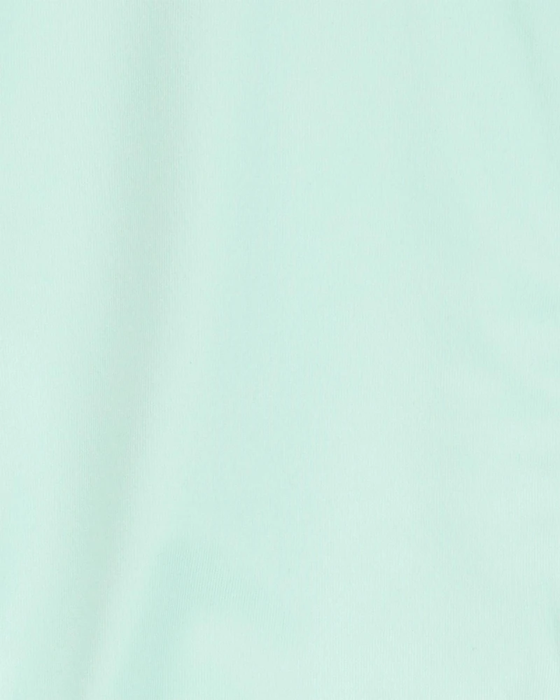 Kid Solid Knit Jacket - Turquoise