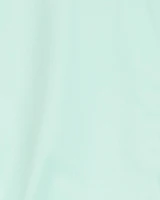 Kid Solid Knit Jacket - Turquoise